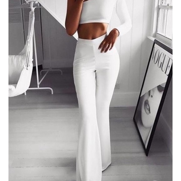 Pants - HIGH WAIST BELL BOTTOMS